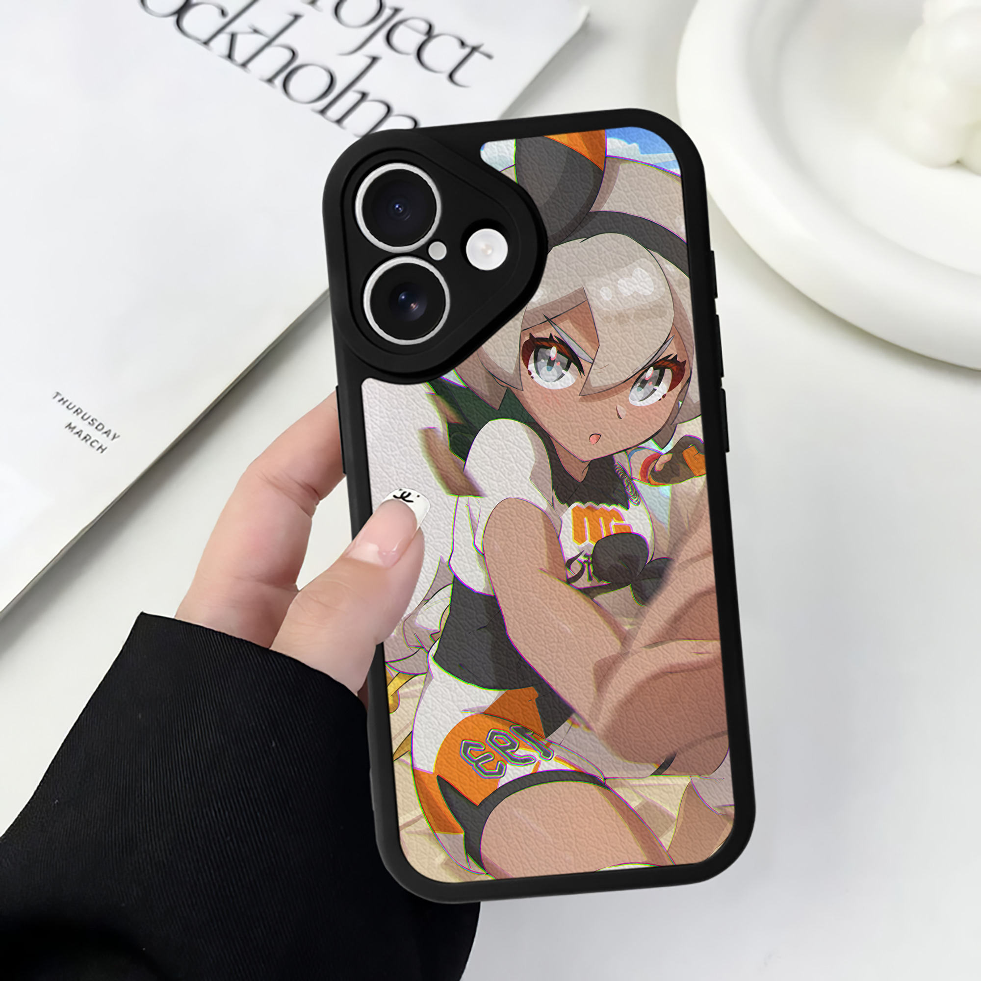 （画像用） ポケットモンスター Pokémon 【iPhone 16シリーズ対応】シリコンスマホケース（レザー調） 材質：シリコン